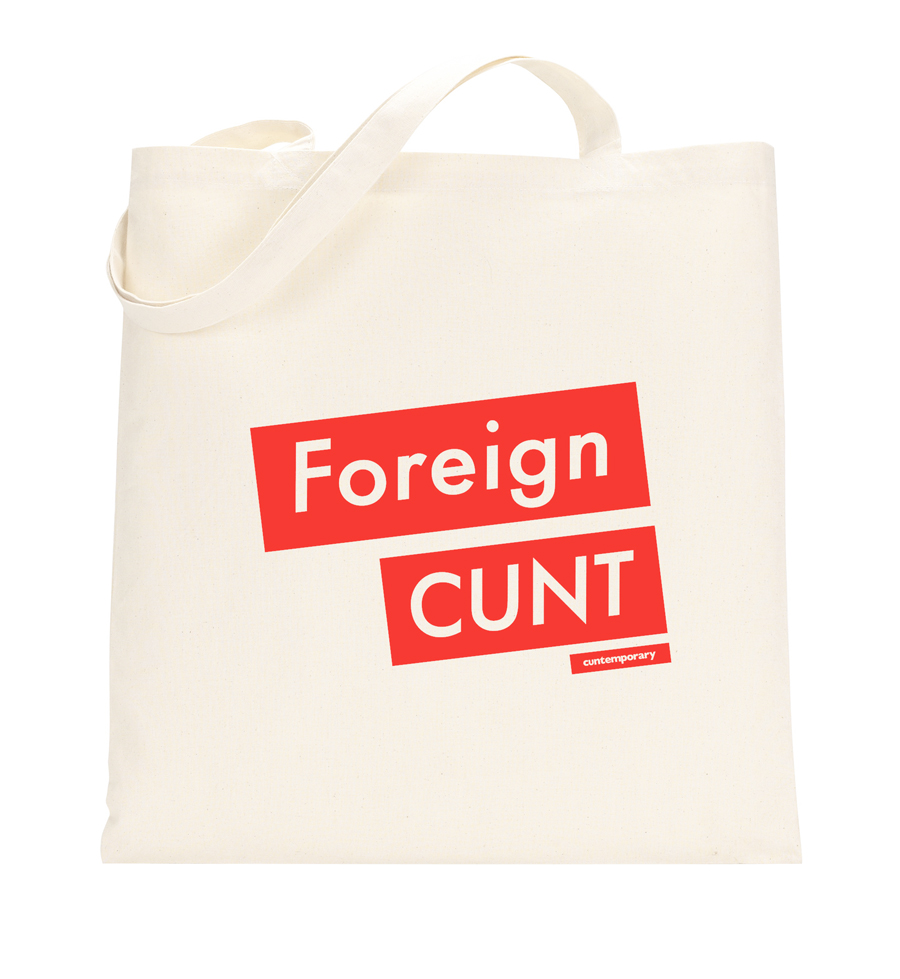 Foreign Cunt tote bag